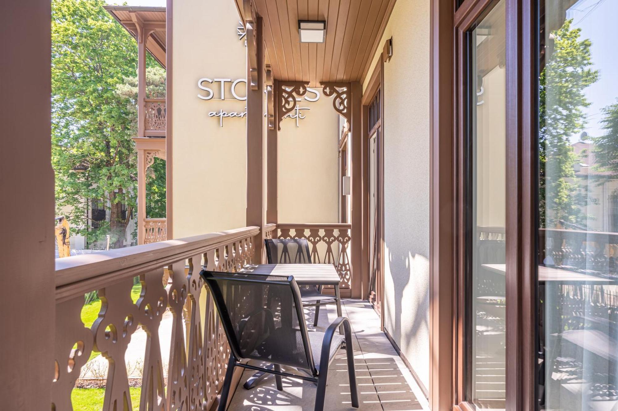 Jūrkalne Stories Design Aparthotel الغرفة الصورة