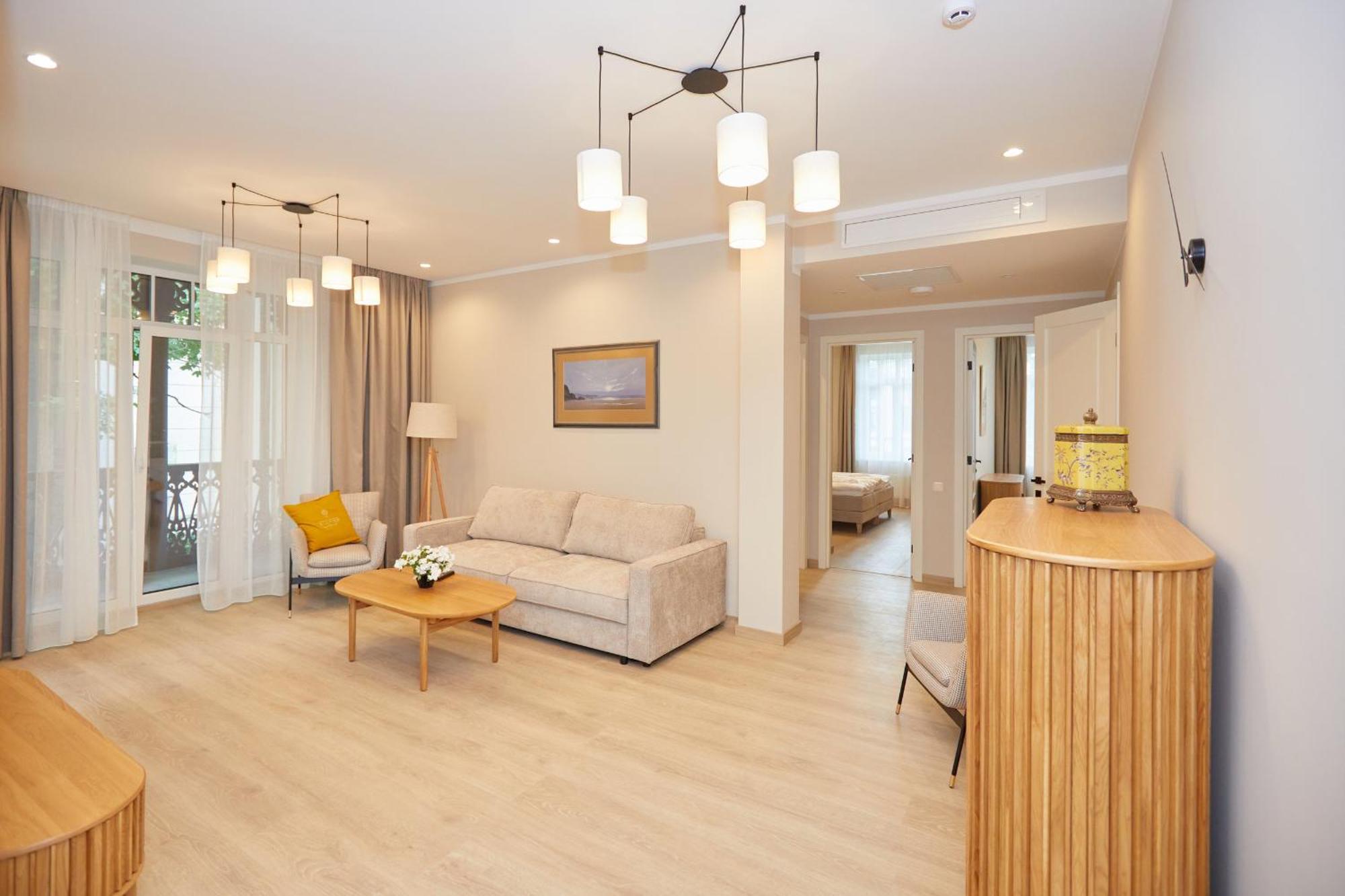 Jūrkalne Stories Design Aparthotel الغرفة الصورة