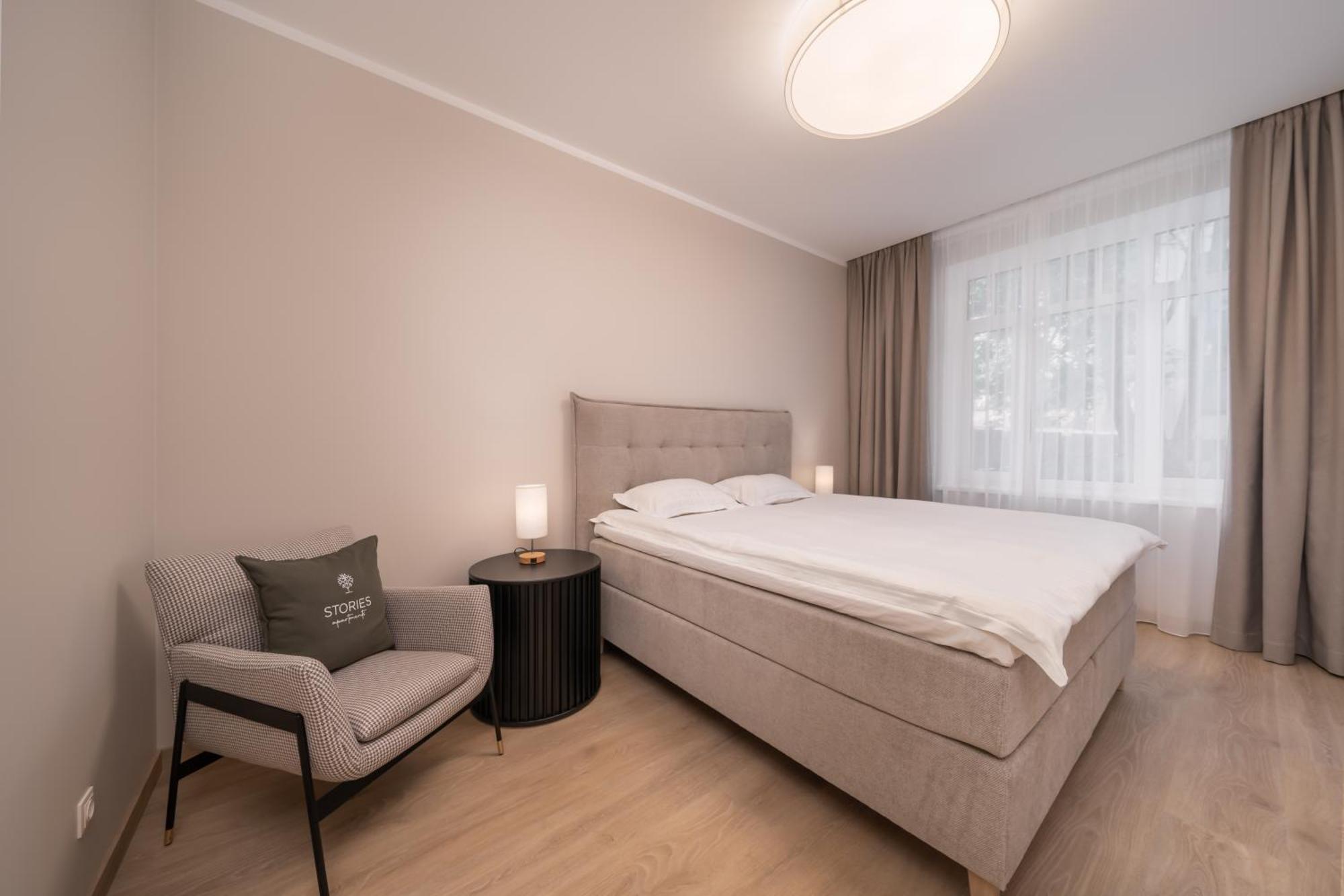 Jūrkalne Stories Design Aparthotel الغرفة الصورة