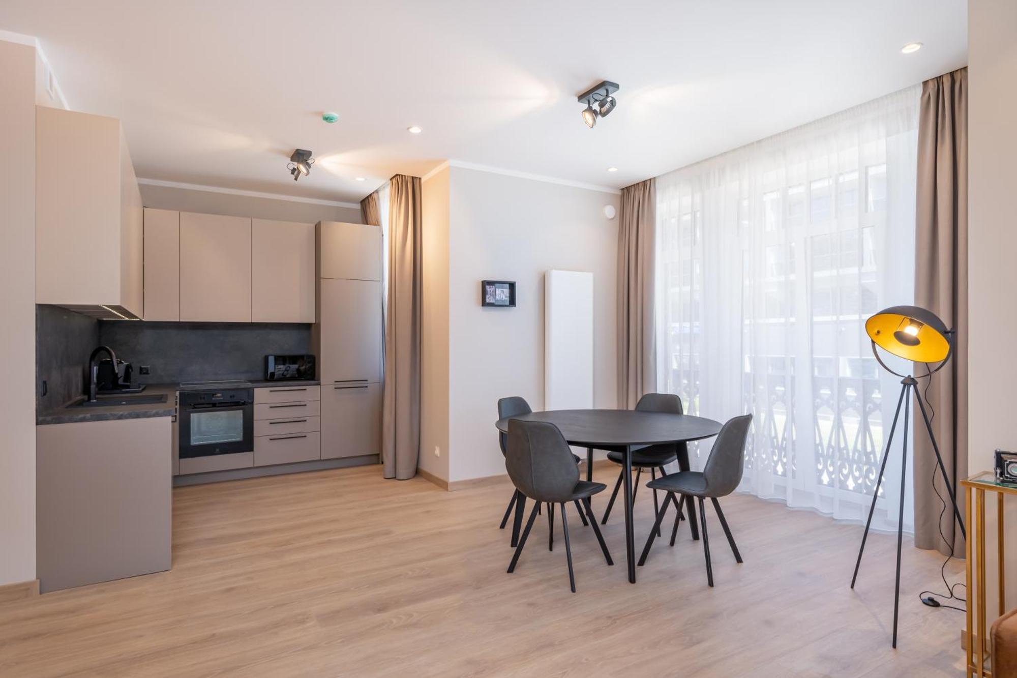 Jūrkalne Stories Design Aparthotel الغرفة الصورة