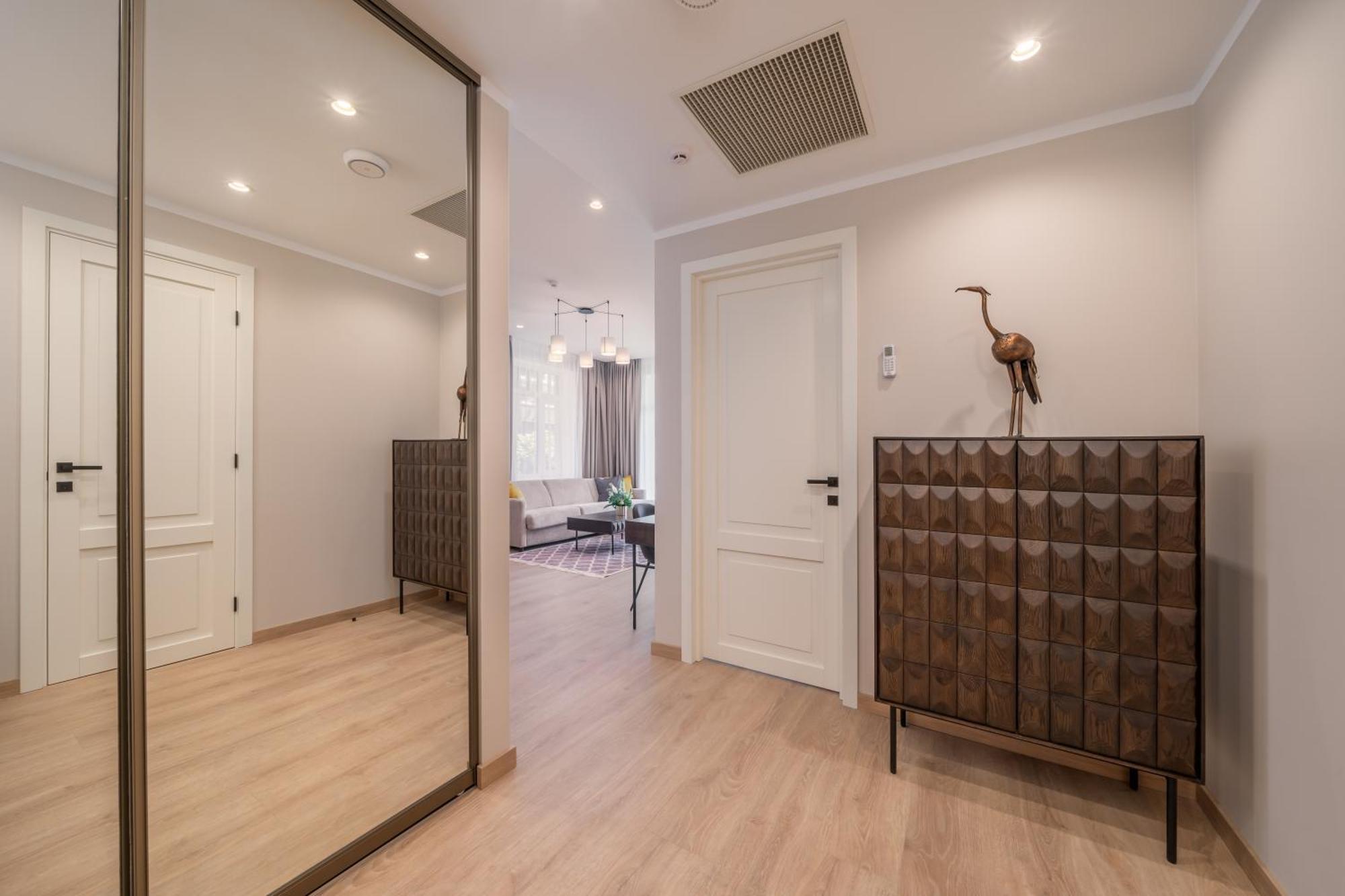 Jūrkalne Stories Design Aparthotel الغرفة الصورة